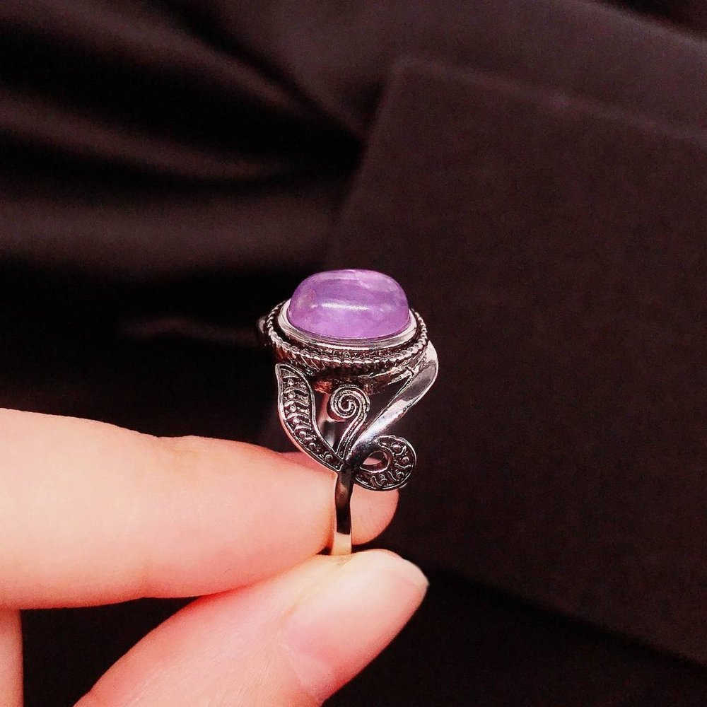 Amethyst ring size 5, 6, 7, 8, 9, 10